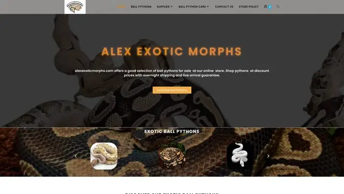 Alexexoticmorphs.com