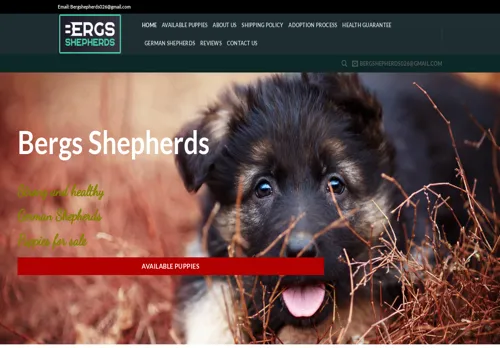 is bergshepherds.com legit? screenshot