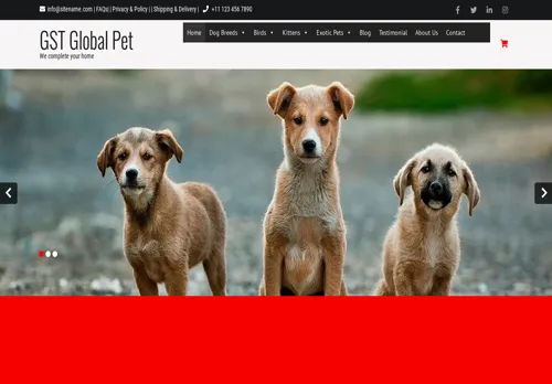 is gstglobalpet.com legit? screenshot