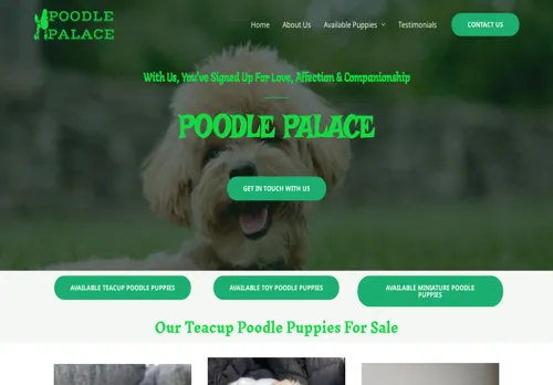 is poodlepallace.com legit? screenshot