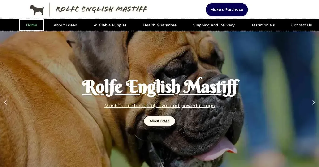 is rolfeenglishmastiff.com legit? screenshot