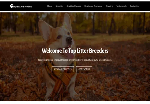 is toplitterbreeders.com legit? screenshot