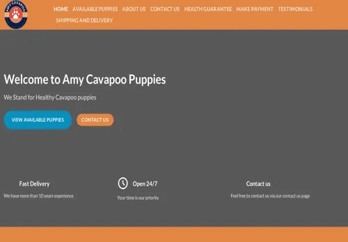 is amycavapoo.com legit? screenshot