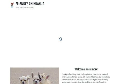 is friendlyteacupchihuahuahome.com legit? screenshot