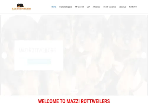 is mazzirottweilers.com legit? screenshot