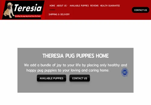 is teresiapugpuppieshome.com legit? screenshot