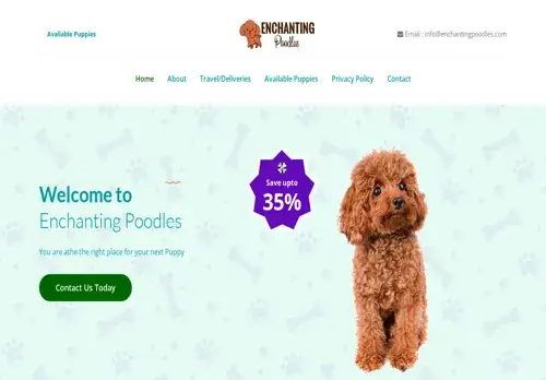 is enchantingpoodles.com legit? screenshot