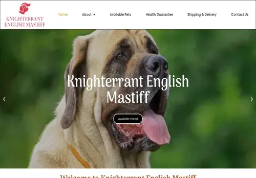 is knighterrantemastiff.com legit? screenshot