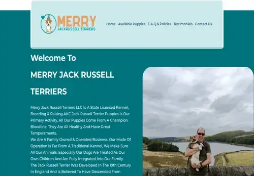 is merryjackrussellterriers.com legit? screenshot