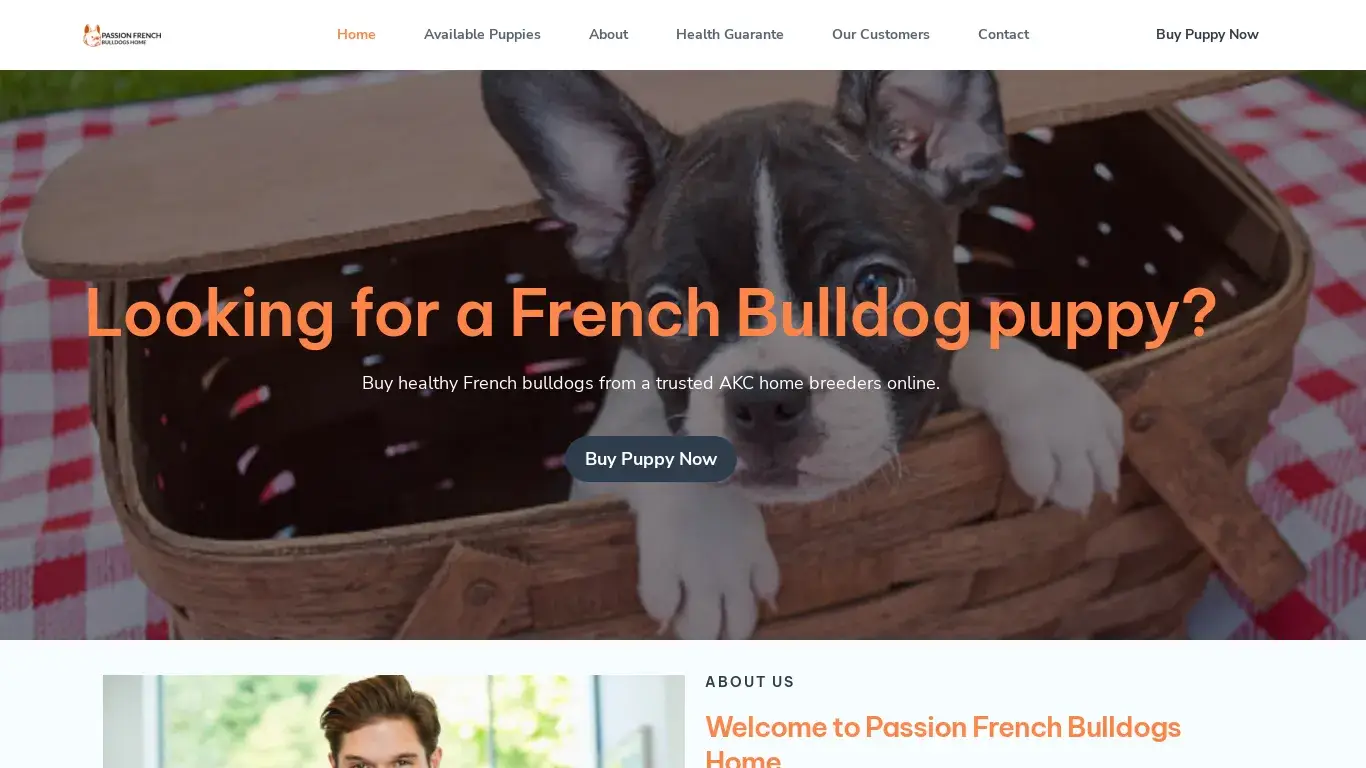 is passionfrenchbulldogshome.com legit? screenshot