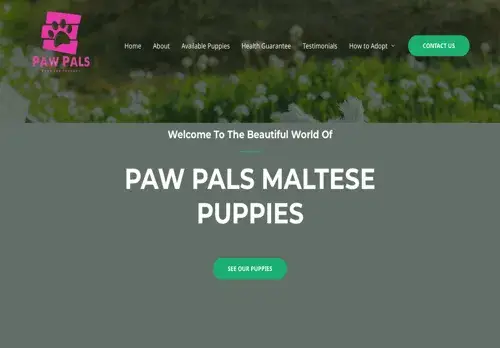 is pawpalsmaltese.com legit? screenshot