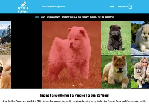 is skybluepuppies.com legit? screenshot