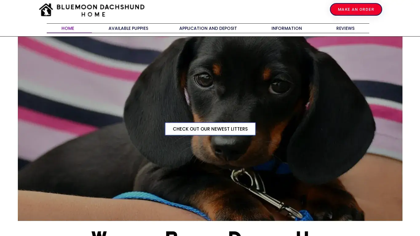 is bluemoondachshund.com legit? screenshot