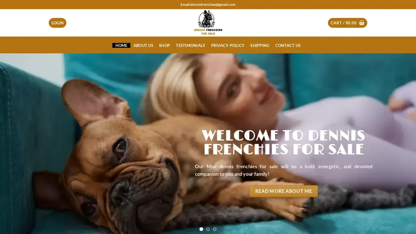 is dennisfrenchiesforsale.com legit? screenshot