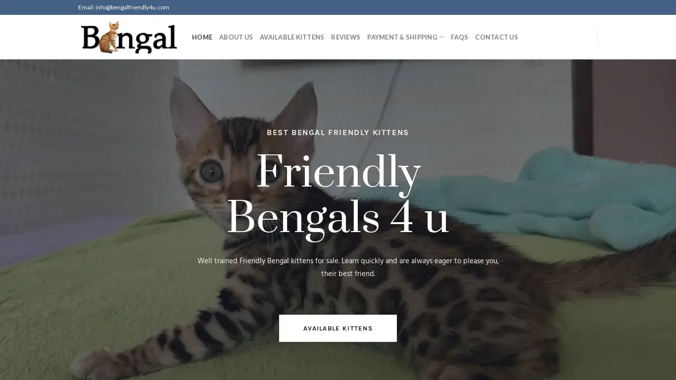 is bengalfriendly4u.com legit? screenshot