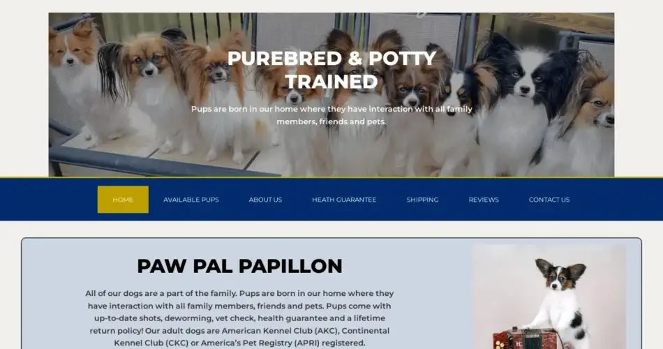 Is Pawpalspapillon.com legit?