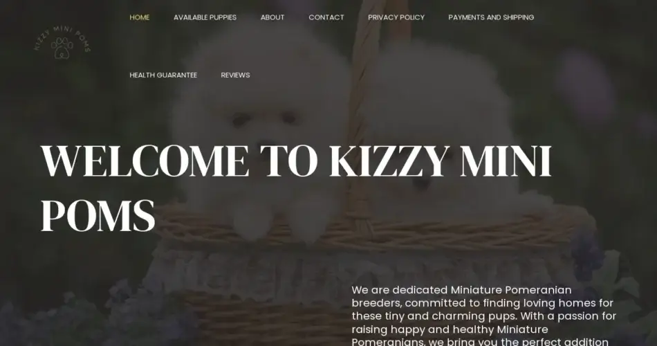 Is Kizzyminipoms.com legit?