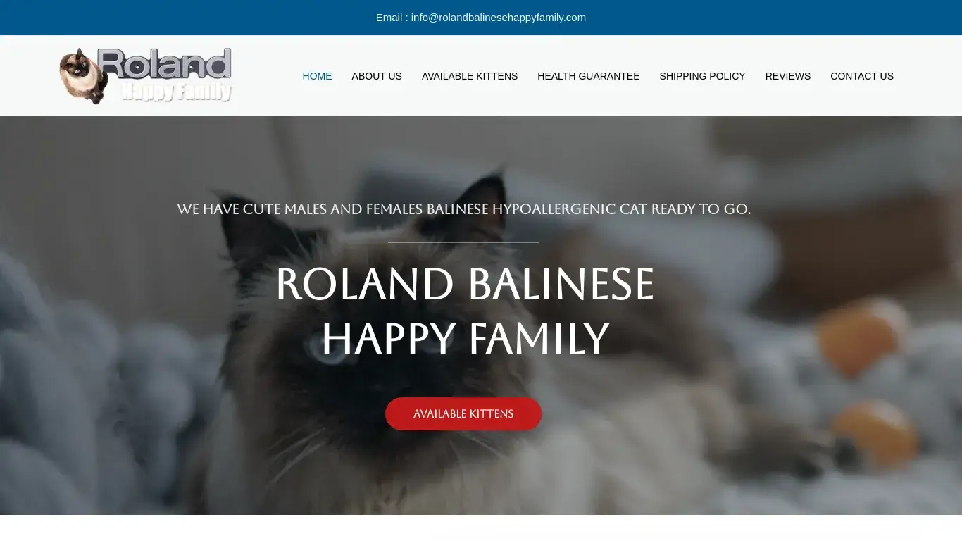 is rolandbalinesehappyfamily.com legit? screenshot