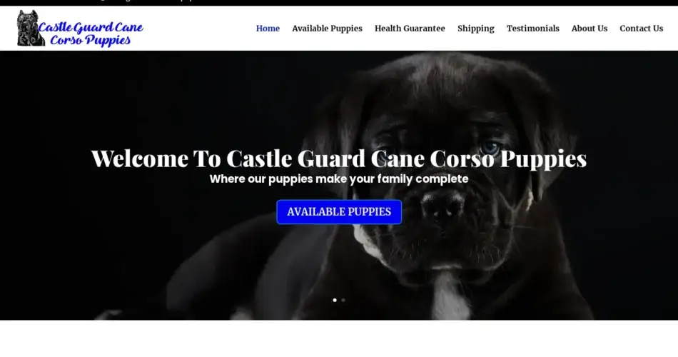 Is Castleguardcanecorsopups.com legit?