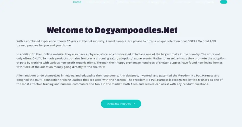 Is Dogyampoodles.net legit?