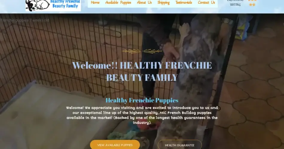 Is Healthyfrenchiebeautyfamily.com legit?