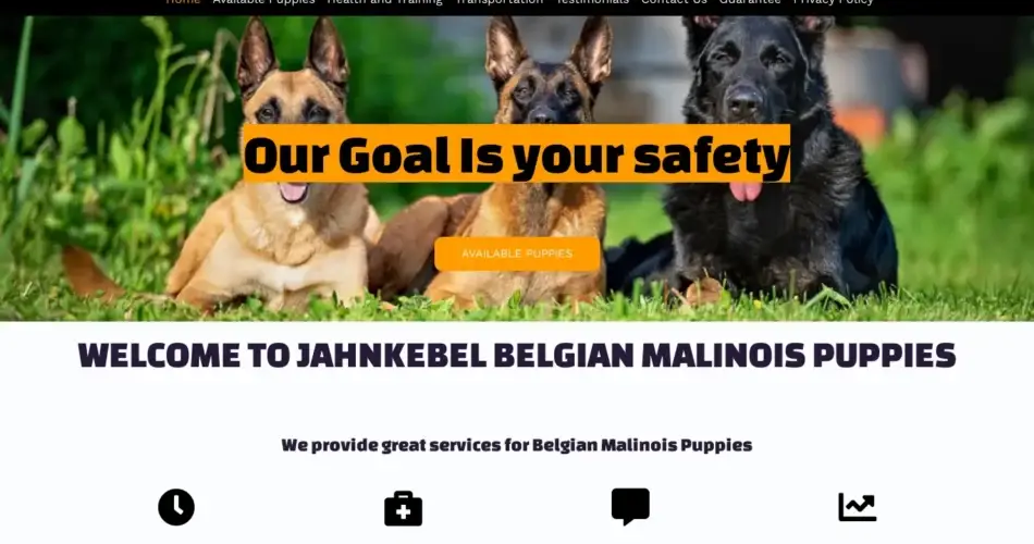 Is Jahnkebelgianmalinois.com legit?