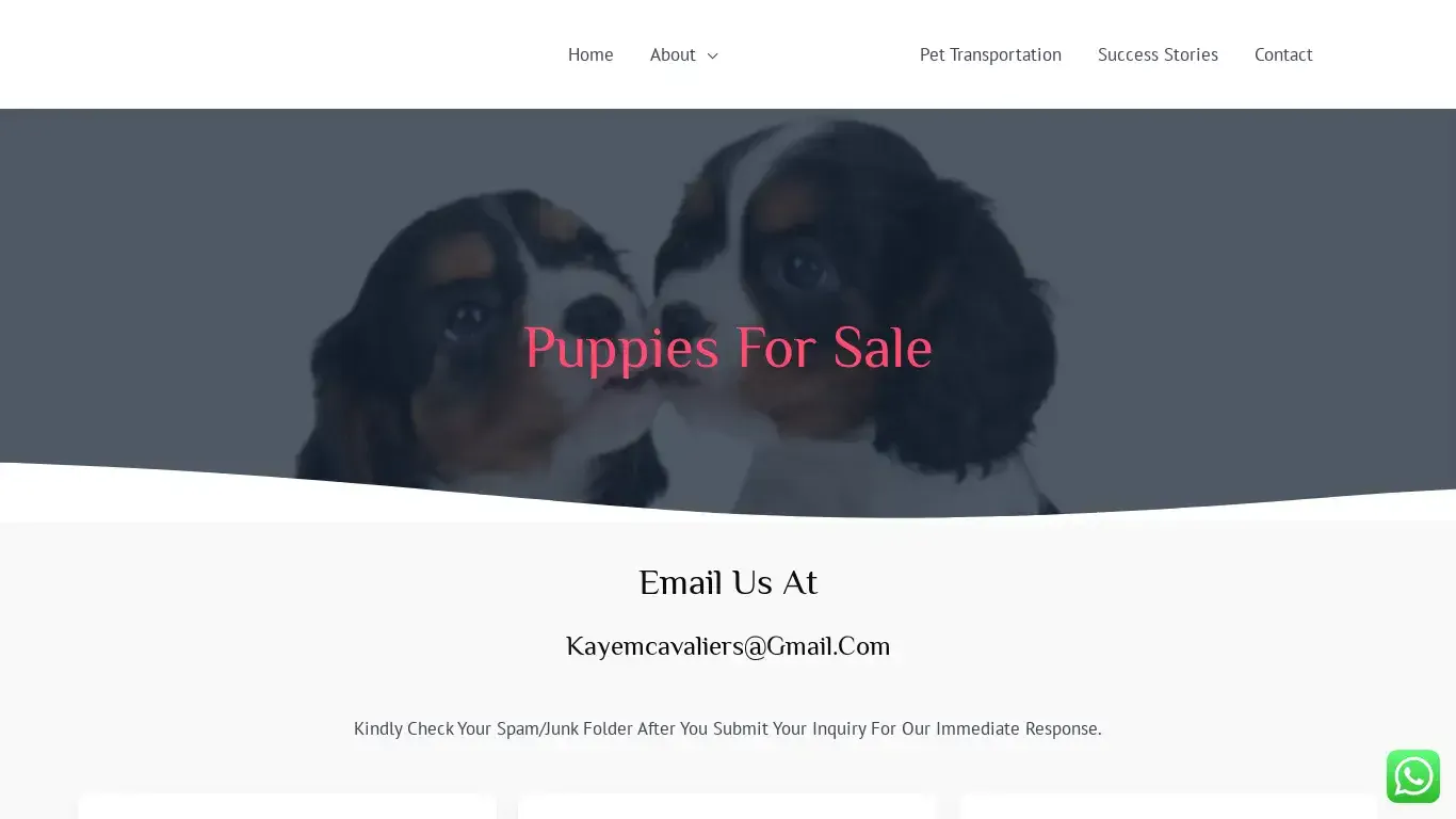 is kayemcavaliers.com legit? screenshot