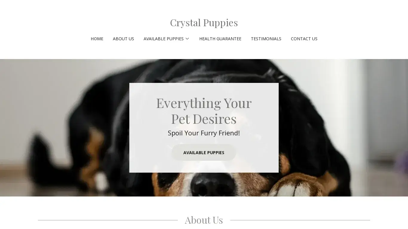 is Crystal Puppies legit? screenshot