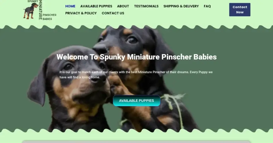 Is Spunkyminpinschersbabies.com legit?