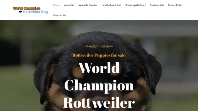 Worldchampionrottweilerdogs.com