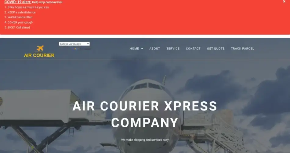 Is Aircourierxpress.com legit?
