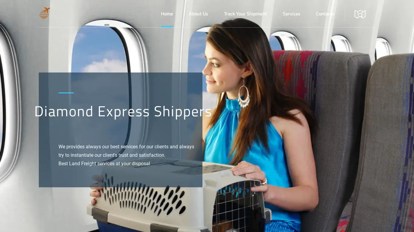 is Diamond Express Shippers – International Transport & Logistics legit? screenshot