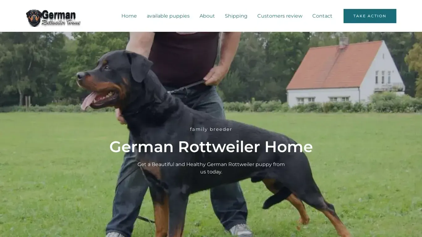 is German Rottweiler – German Rottweiler Home legit? screenshot