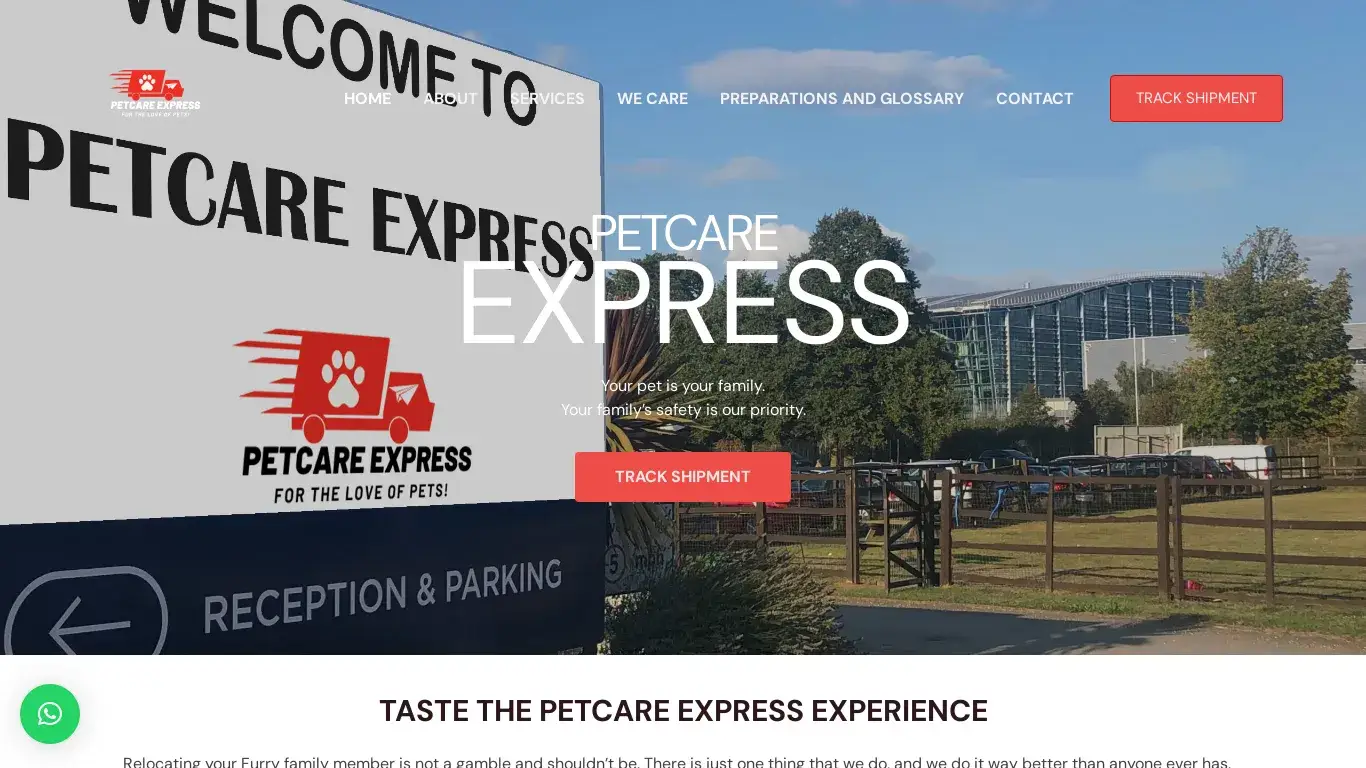 is Home | PETCARE EXPRESS legit? screenshot