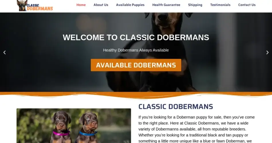 Is Classicdobermans.com legit?