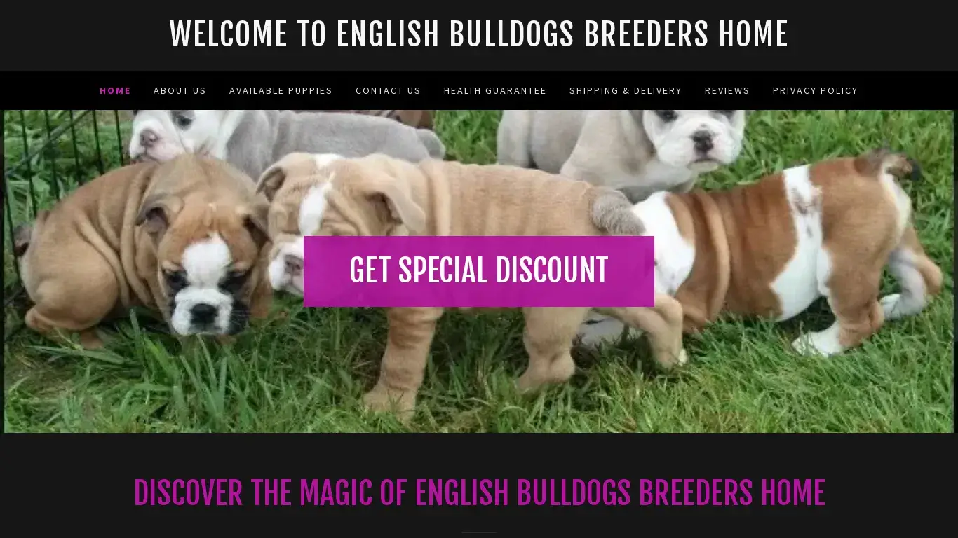 is englishbulldogsbreeds.com legit? screenshot