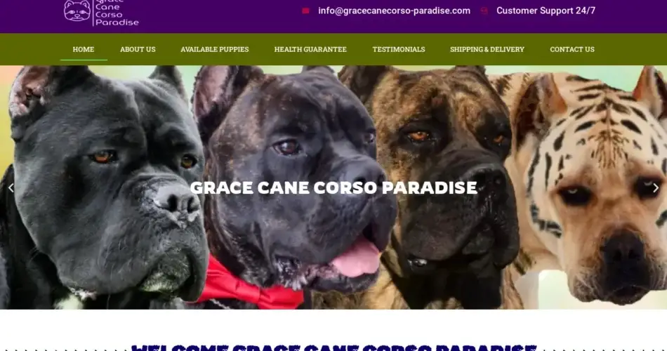 Is Gracecanecorso-paradise.com legit?