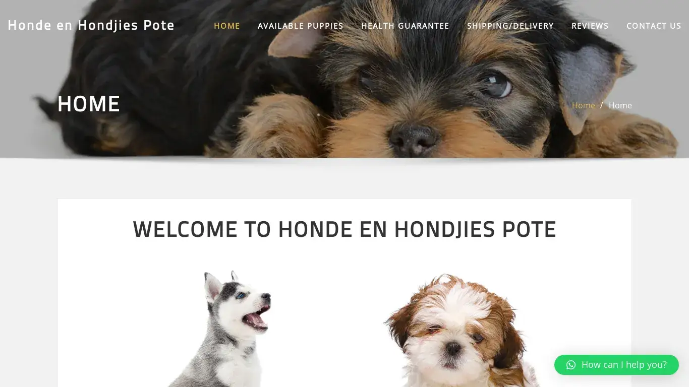 is Honde en Hondjies Pote legit? screenshot