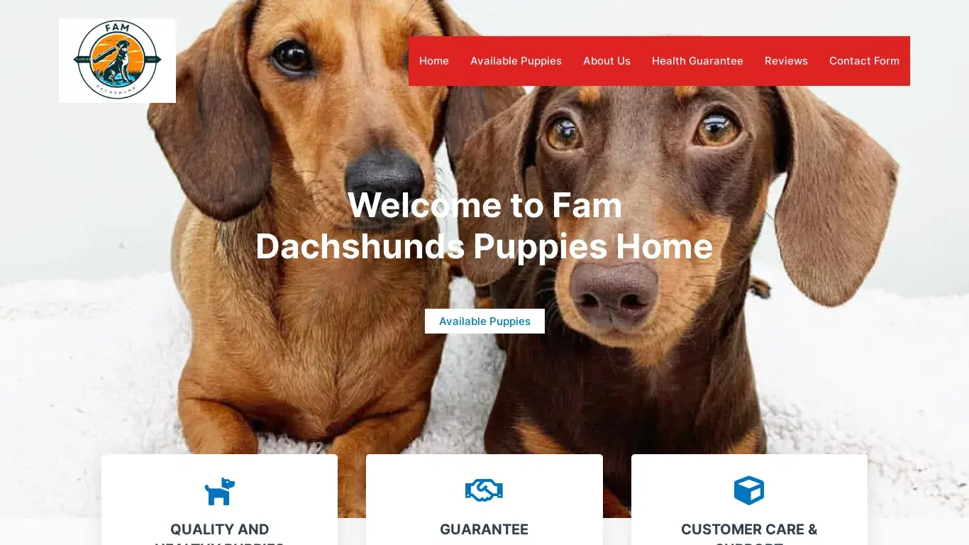 is Dachshund Family Breeders legit? screenshot