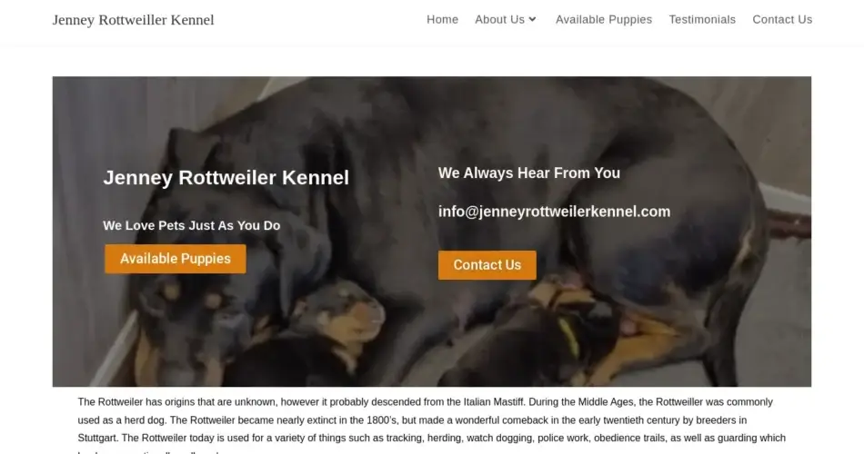Is Jenneyrottweilerkennel.com legit?
