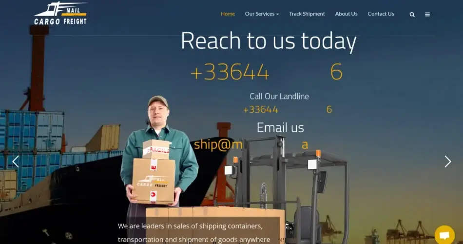Is Mail.mail-cargofreights.com legit?