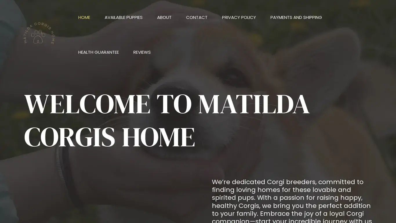 is Matilda Corgis Home – Matilda Corgis Home legit? screenshot