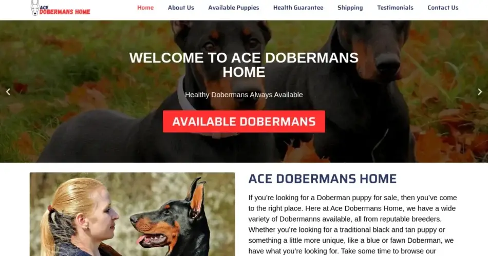 Is Acedobermanshome.com legit?