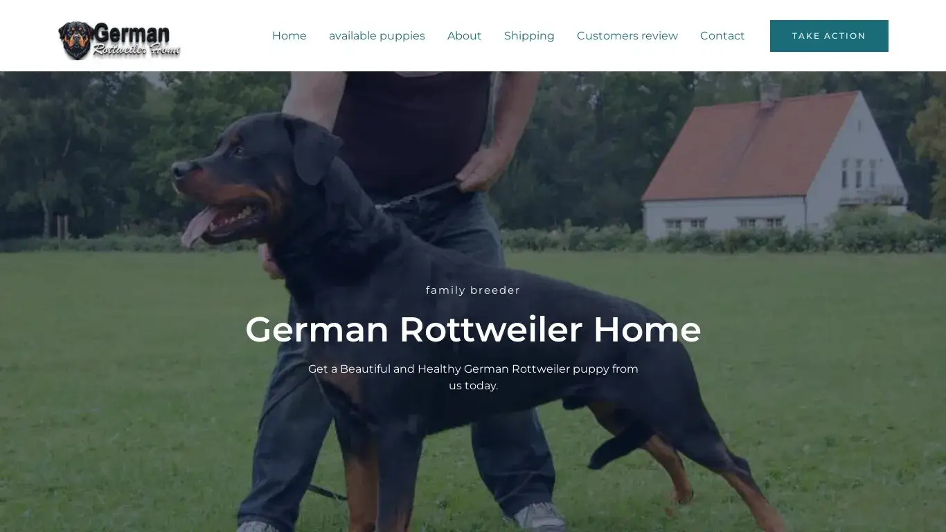 is German Rottweiler – German Rottweiler Home legit? screenshot