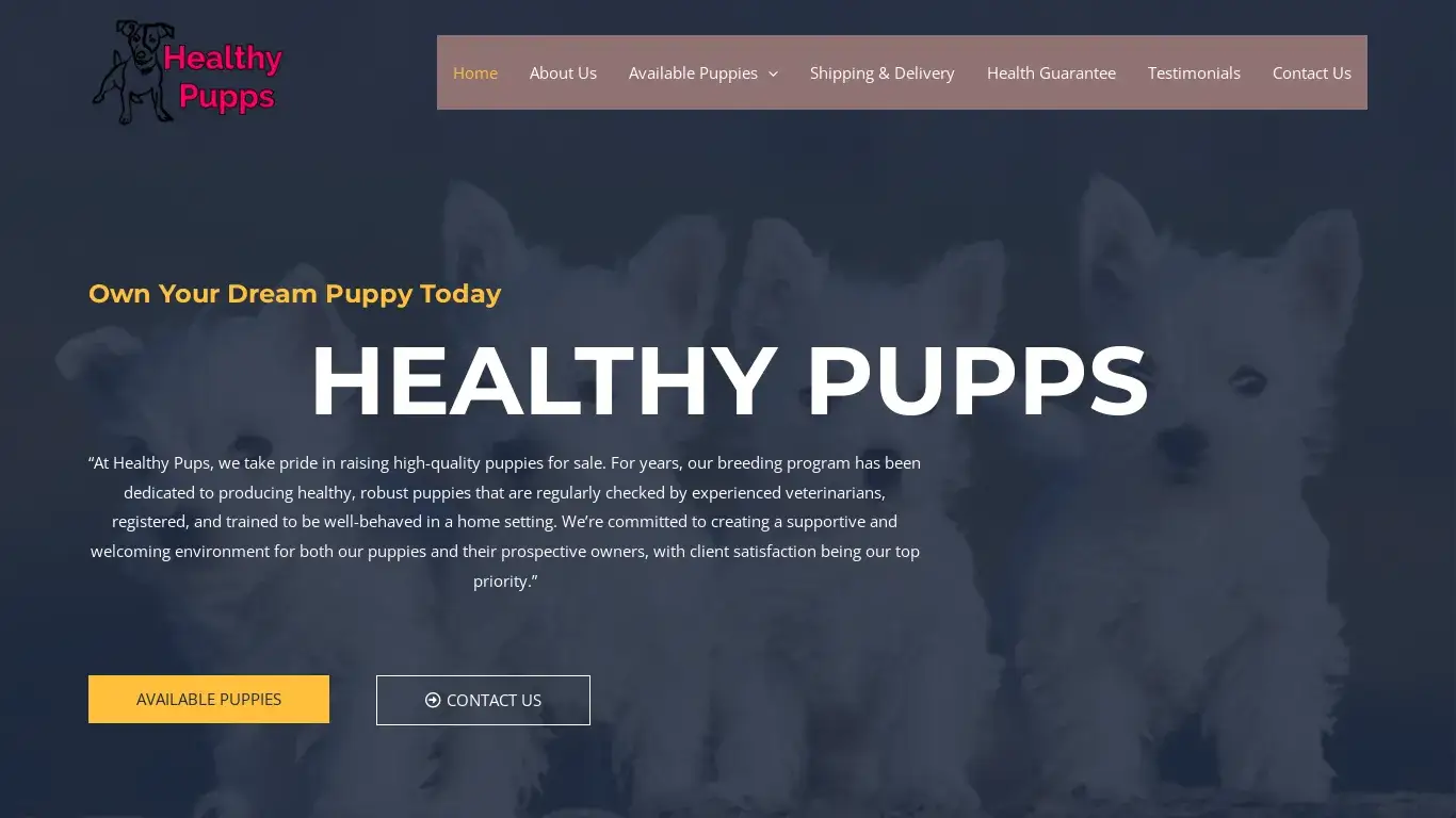 is Healthy Pups legit? screenshot