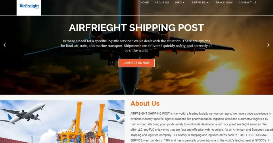Is Airfreightshippingagency.com legit?