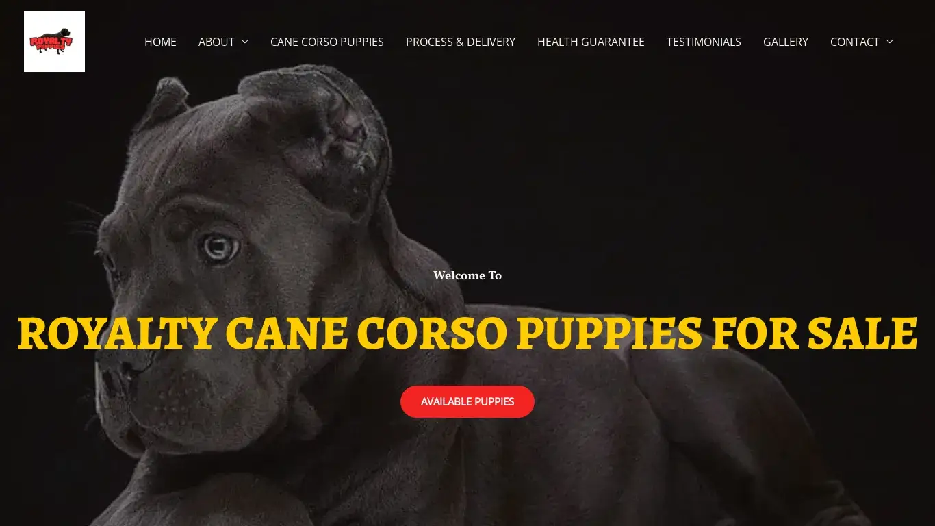 is Home - Royalty Cane Corso For sale legit? screenshot