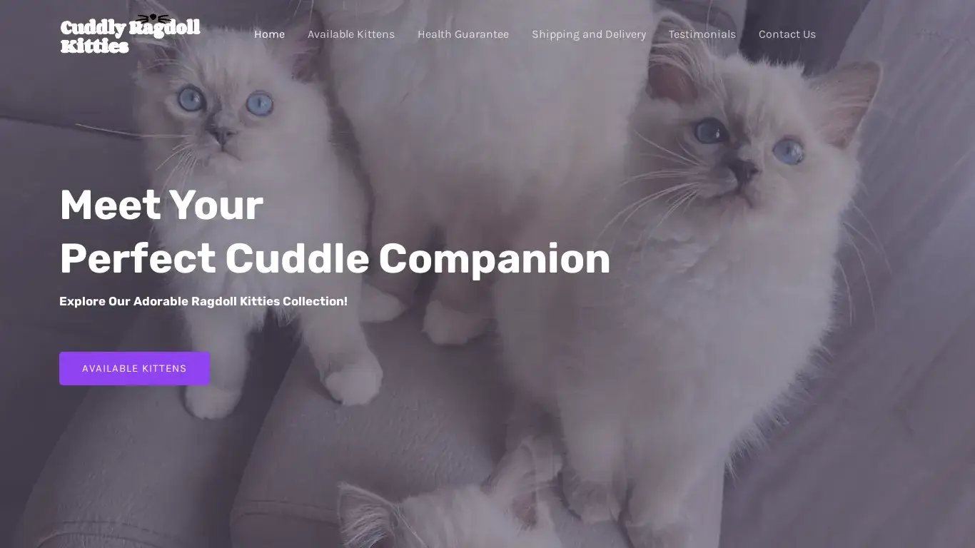 is Home - Cuddly Ragdoll Kitties legit? screenshot