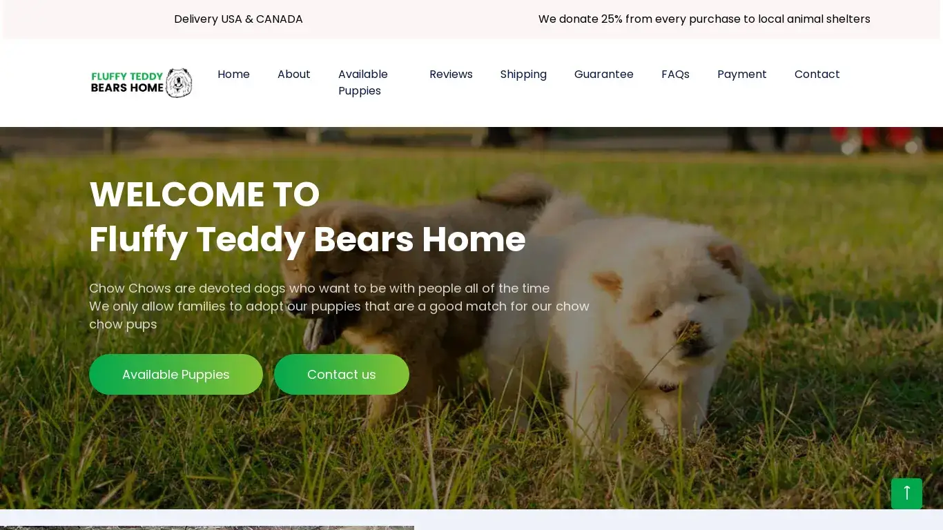 is Welcome | Fluffy Teddy Bears Home legit? screenshot