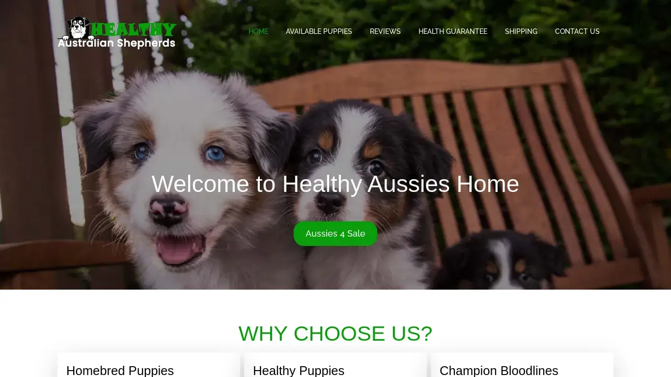 is Welcome - Healthy Aussies Home legit? screenshot